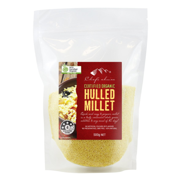 Chef's Choice CHEF'S CHOICE ORGANIC HULLED MILLET 500G